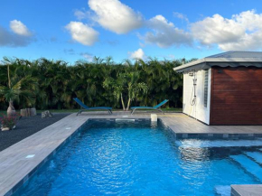 Kazembwa971 - Charmante maison en bois avec grande piscine 3 chambres - 6 personnes